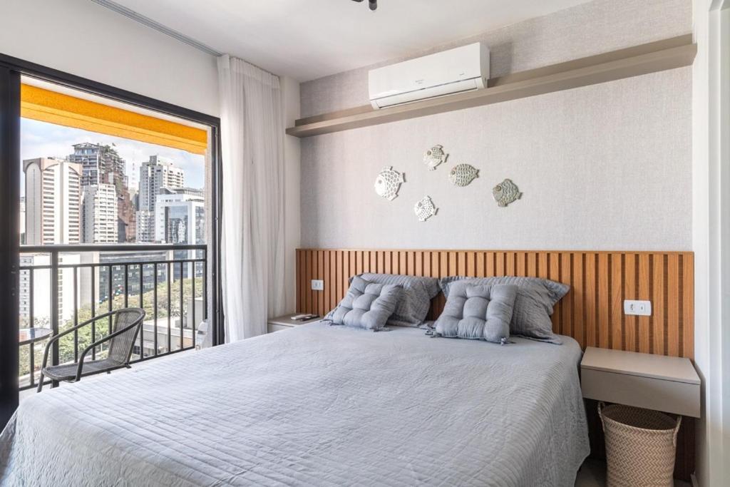 Novo E Aconchegante Proximo A Paulista E Ao H Sirio Andar Alto Apartment